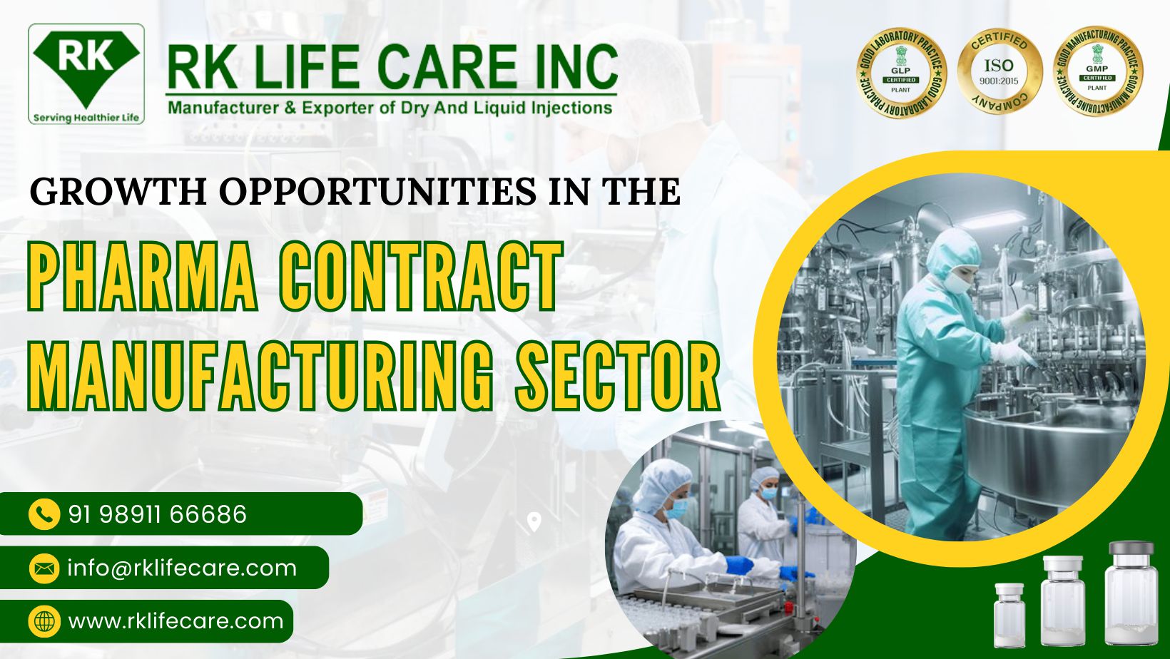 Growth Opportunities in the Pharma Contract Manufacturing Sector